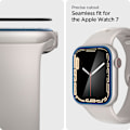 Miniatyrbillede 9 af 11: SPIGEN PROFLEX HYBRID GLAS "EZ FIT" 2-PACK APPLE WATCH 7/8 (41 MM)