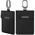 Miniatyrbillede 1 af 10: FARADAY CAGE SPIGEN POUCH NØGLELØS RFID SIGNAL BLOCKER SORT