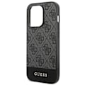 Miniatyrbild 7 av 8: Guess GUHCP14XG4GLGR-deksel til iPhone 14 Pro Max - grå 4G Stripe Collection
