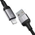 Miniatyrbild 2 av 11: Joyroom USB-kabel - Lightning 2,4A A10 Series 1,2 m svart (S-UL012A10)
