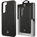 Miniatyrbillede 1 af 7: MERCEDES LEATHER STARS PATTERN ETUI TIL SAMSUNG GALAXY S22+ - SORT