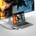 Miniatyrbillede 10 af 11: BASEUS MULTIFUNKTIONEL USB HUB 5IN1 USB TYPE C PD 100W HDMI GRÅ