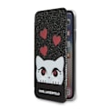 Miniatyrbild 2 av 7: Karl Lagerfeld KLFLBKPXVDCBK iPhone X/Xs svart bok Valentine