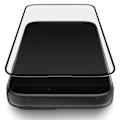 Miniatyrbild 5 av 7: UNIQ Optix Matt matt herdet glass for iPhone 15 / 14 Pro med applikator