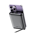 Miniatyrbillede 3 af 6: ACEFAST M6 PD 20W 10000MAH INDUKTIONS POWERBANK + KABEL - SORT