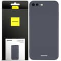Spacecase Silikonfodral För Iphone 7 8 Plus Svart Skydd