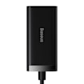 Miniatyrbild 3 av 11: Baseus GaN3 Pro rask universal GaN-lader 2 x USB Type C / 2 x USB 100W PD3.0, QC4.0+, AFC svart (CCGP000101)