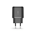 Miniatyrbillede 3 af 7: TECH-PROTECT C20W 2-PORTS NETVÆRKSOPLADER PD20W/QC3.0 SORT