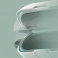 Miniatyrbild 6 av 8: UNIQ Clyde Lock Case för AirPods Pro 2 (2022/2023) - blå-mörkgrå