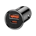 Miniatyrbild 4 av 11: Baseus Circular PPS Smart billader med USB Quick Charge 4.0 QC 4.0 og USB-C PD 3.0 SCP Port Svart (CCALL-YS01)
