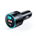 Miniatyrbild 5 av 11: Choetech hurtiglader 130W 2xUSB-C + USB-A svart (TC0011)