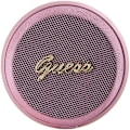 Miniatyrbild 4 av 8: Guess magnetisk skrift metall Bluetooth-høyttaler - rosa
