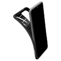 Miniatyrbillede 6 af 9: SPIGEN LIQUID AIR GALAXY S21 ULTRA MAT SORT