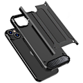 Miniatyrbillede 9 af 9: HYBRID ARMOR COVER TIL IPHONE 15 - SORT