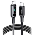 Miniatyrbild 5 av 11: Acefast-kabel USB Type C - USB Type C 2m, 100W (20V/5A) svart (C6-03 Black)
