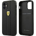 Miniatyrbillede 1 af 4: FERRARI ON TRACK PU CARBON ETUI TIL IPHONE 12 MINI - SORT
