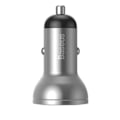 Miniatyrbild 5 av 11: Baseus billader 2x USB 4.8A 24W LCD med sølv (CCBX-0S)