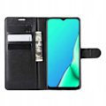 Miniatyrbild 3 av 7: Litchi-Fodral För Oppo A9 2020 A5 2020 Svart