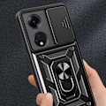 Miniatyrbild 3 av 10: Spacecase Case Cover För Oppo A98 5G Black Protective