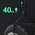 Miniatyrbillede 10 af 11: ACEFAST KABEL LANG STÆRK HOLDBAR USB - USB C 1.2M, 3A SORT