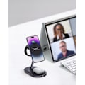 Miniatyrbild 8 av 11: INNOSTYLE MAGSTATION 3-I-1 INDUKTIV LADDARE FÖR MAGSAFE IPHONE AIRPODS KLOCKLADDNINGSSTATION SVART