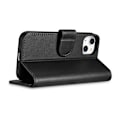 Miniatyrbillede 10 af 11: ICARER CASE CASE LÆDERCOVER TIL IPHONE 14 LÆDER SORT