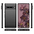 Miniatyrbild 6 av 10: Spacecase Fodral Carbon Google Pixel 7 Pro Svart