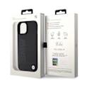 Miniatyrbillede 8 af 8: BMW SIGNATURE LOGO IMPRINT MAGSAFE ETUI TIL IPHONE 15 - SORT