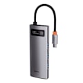 Miniatyrbillede 2 af 11: BASEUS MULTIFUNKTIONEL USB HUB 5IN1 USB TYPE C PD 100W HDMI GRÅ
