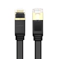 Miniatyrbillede 2 af 11: UGRØNT FLADT KABEL ETHERNET PATCHKABEL RJ45 CAT 7 STP LAN 10 GBPS 10 M SORT (NW106 11265)