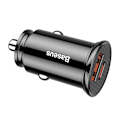 Miniatyrbild 6 av 11: Baseus Circular PPS Smart billader med USB Quick Charge 4.0 QC 4.0 og USB-C PD 3.0 SCP Port Svart (CCALL-YS01)