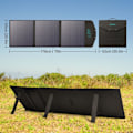 Miniatyrbillede 8 af 11: CHOETECH FOLDBAR SOLLADER 120W 1 X USB TYPE C / 2 X USB TYPE A