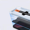 Miniatyrbillede 2 af 11: HÆRDET GLAS SPIGEN GLAS.TR "EZ FIT" 2-PACK IPHONE 13 PRO