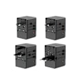 Miniatyrbillede 2 af 4: DUDAO A35PRO 35W EU / UK / AUS / US / JP REJSEADAPTER 3X USB-C 2X USB-A - SORT