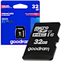 Miniatyrbillede 1 af 5: GOODRAM MICROCARD 32 GB MICRO SD HC UHS-I MEMORY CARD CLASS10 SD ADAPTER