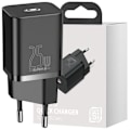 Miniatyrbild 1 av 11: Baseus Super Si 1C hurtiglader USB Type C 25W Power Delivery Quick Charge svart (CCSP020101)