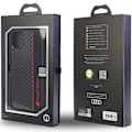 Miniatyrbild 5 av 5: Audi Carbon Fiber Stripe-deksel til iPhone 11 / Xr - Svart AUS-TPUPCIP11-R8/D1-BK