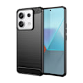 Miniatyrbillede 2 af 3: CARBON CASE TIL XIAOMI REDMI NOTE 13 PRO+ - SORT
