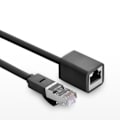 Miniatyrbild 3 av 11: Ugreen skjøtekabel Ethernet RJ45 Cat 6 FTP 1000 Mbps internettkabel 3 m svart (NW112 11282)