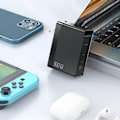 Miniatyrbild 7 av 11: MCDODO SNABBLADDARE STRÖMFÖRSÖRJNING CUBE 3X USB-C PD USB-A GAN 100W