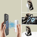 Miniatyrbillede 4 af 7: TECH-PROTECT MAGMAT MAGSAFE IPHONE 16 PRO MAT SORT