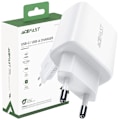 Miniatyrbild 1 av 11: Acefast vegglader USB Type C / USB 20W, PPS, PD, QC 3.0, AFC, FCP hvit (A25 hvit)