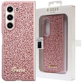 Miniatyrbild 1 av 2: Guess Glitter Script-deksel til Samsung Galaxy Z Fold 5 - Rosa
