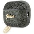 Miniatyrbild 4 av 5: Guess GUAP2GLGSHA-deksel for AirPods Pro 2-deksel grønn/khaki Glitter Flake 4G Charm