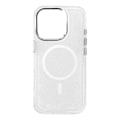 Miniatyrbillede 1 af 5: GLITTER CASE MAGSAFE TIL IPHONE 16 PRO - HVID MED GLITTER