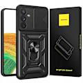 Miniatyrbild 1 av 10: Spacecase-Fodral För Samsung Galaxy A34 5G Svart