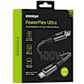 Miniatyrbild 1 av 11: INNOSTYLE POWERFLEX ULTRA-KABEL USB-C SNABBLADDNING THUNDERBOLT 10GBPS 100W KEVLAR 2M SVART