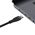 Miniatyrbillede 5 af 11: BASEUS HURTIG OPLADEKABEL 2IN1 USB-C - 2XUSB-C 100W 1,5M SORT