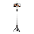 Miniatyrbild 2 av 10: TECH-PROTECT L05S BLUETOOTH SELFIE STICK STATIV OG LED LYS SORT