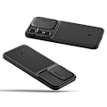 Miniatyrbillede 7 af 11: SPIGEN OPTIK ARMOR ETUI TIL SAMSUNG GALAXY A55 5G - SORT